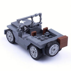 Military Navy Landing Boat Soldier Car Boy Assembled Building Blocks Toys