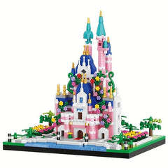 1227pcs Castle Street View Series Building Blocks Toy