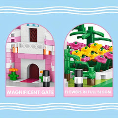 1227pcs Castle Street View Series Building Blocks Toy
