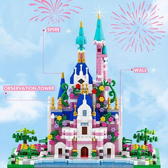 1227pcs Castle Street View Series Building Blocks Toy