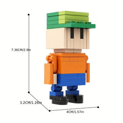 180pcs Stumble Guys Building Block Toy Set Figures Bricks Assembly Kit
