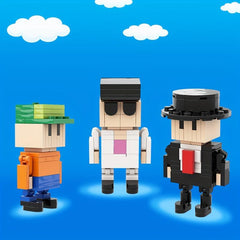 180pcs Stumble Guys Building Block Toy Set Figures Bricks Assembly Kit