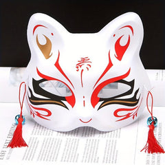 Men's Halloween Half Mask Fox Mask Antique Cosplay Mask Holiday Celebration
