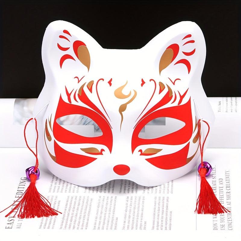 Men's Halloween Half Mask Fox Mask Antique Cosplay Mask Holiday Celebration