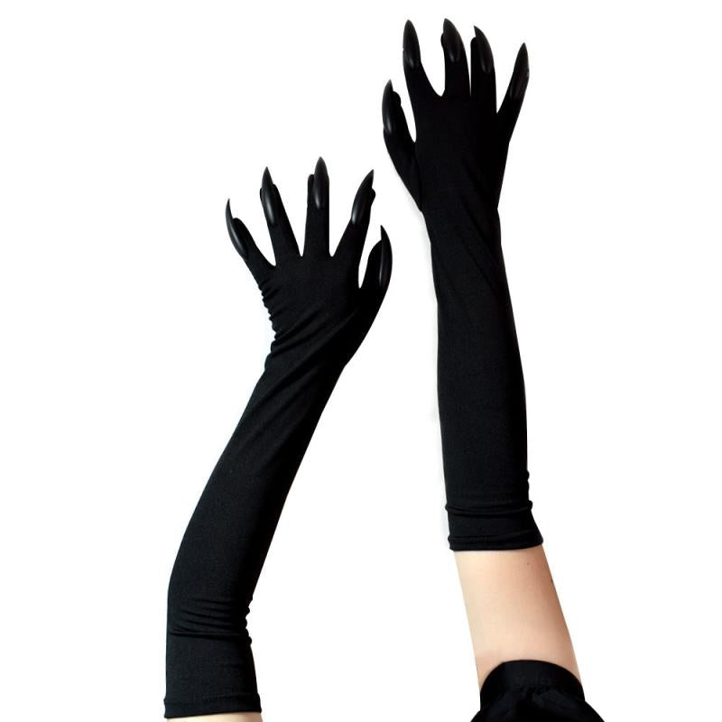 Halloween Gloves Long Ghost Claw Dress Up Funny Gloves