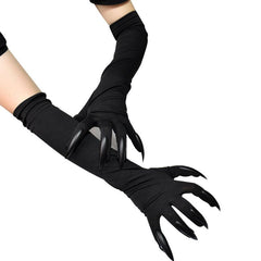 Halloween Gloves Long Ghost Claw Dress Up Funny Gloves