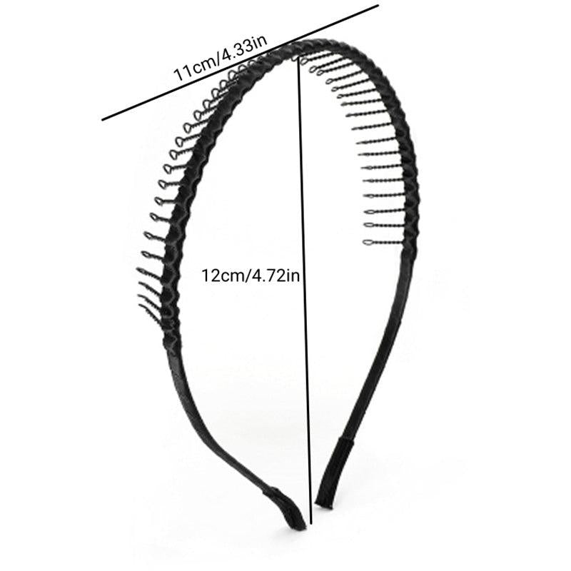 Zinc Alloy Y2k Hair Bands Non-slip Wash Face Headband