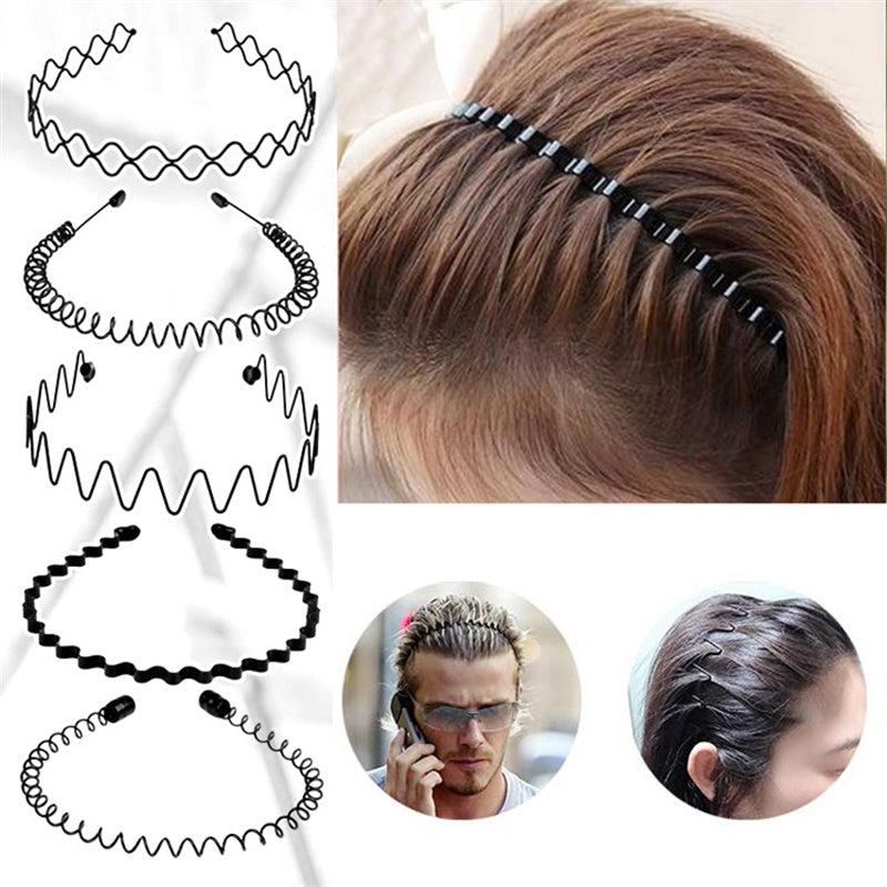 Zinc Alloy Y2k Hair Bands Non-slip Wash Face Headband