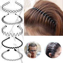 Zinc Alloy Y2k Hair Bands Non-slip Wash Face Headband