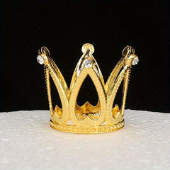 Birthday Party Crown Bride Jewelry Performance Show Round Head Hair Accessories