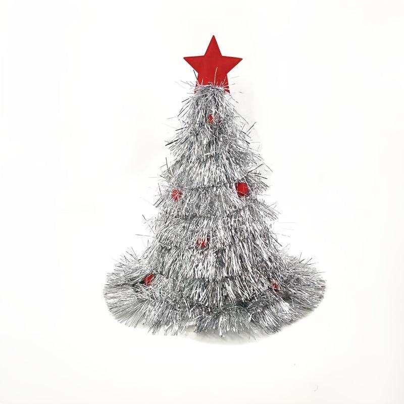 Christmas Tree Hat Green Holiday Cap Party Costume Headwear