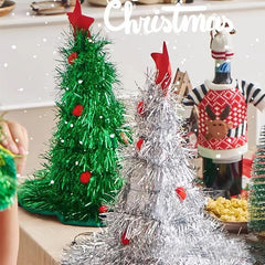 Christmas Tree Hat Green Holiday Cap Party Costume Headwear