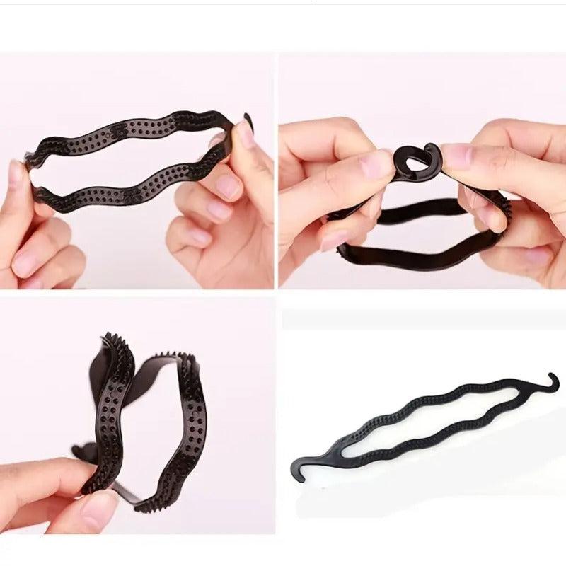 4pcs Hairdressing Tool Set for Hair Combing and Styling