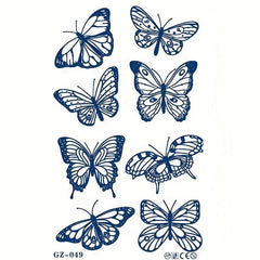 Butterfly Tattoo Sticker Arm Body Stickers Costume Makeup