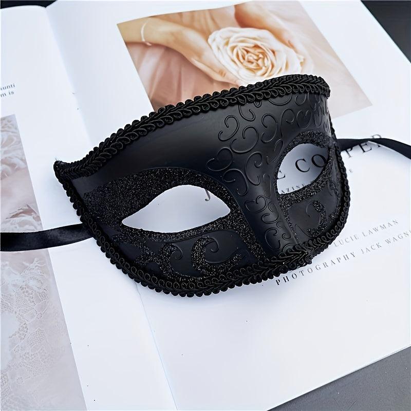 Punk Minimalism Cosplay Mask Props Men Women Game Decorative Eye Mask