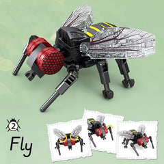 Realistic Insects Building Block Toys Preschool Props Early Education Toys