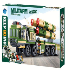 3-in-1 Transforming Helicopter Battleship Missile Building Blocks