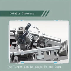 3-in-1 Transforming Helicopter Battleship Missile Building Blocks