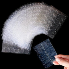 50 Sheets Nail Glue Stickers For Press On Nails Waterproof Double Sided