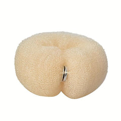 2pcs Solid Fluffy Hair Ties Women Girls Accessories with Buckles