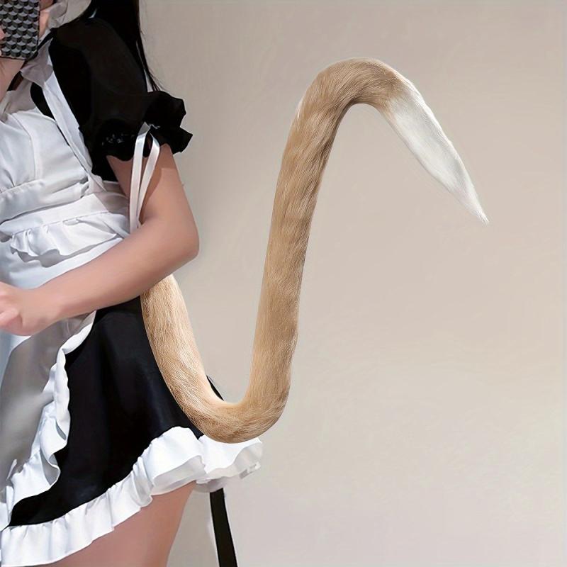 Lolita Style Plush Cat Tail Costume Accessories for Role Play