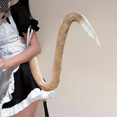 Lolita Style Plush Cat Tail Costume Accessories for Role Play