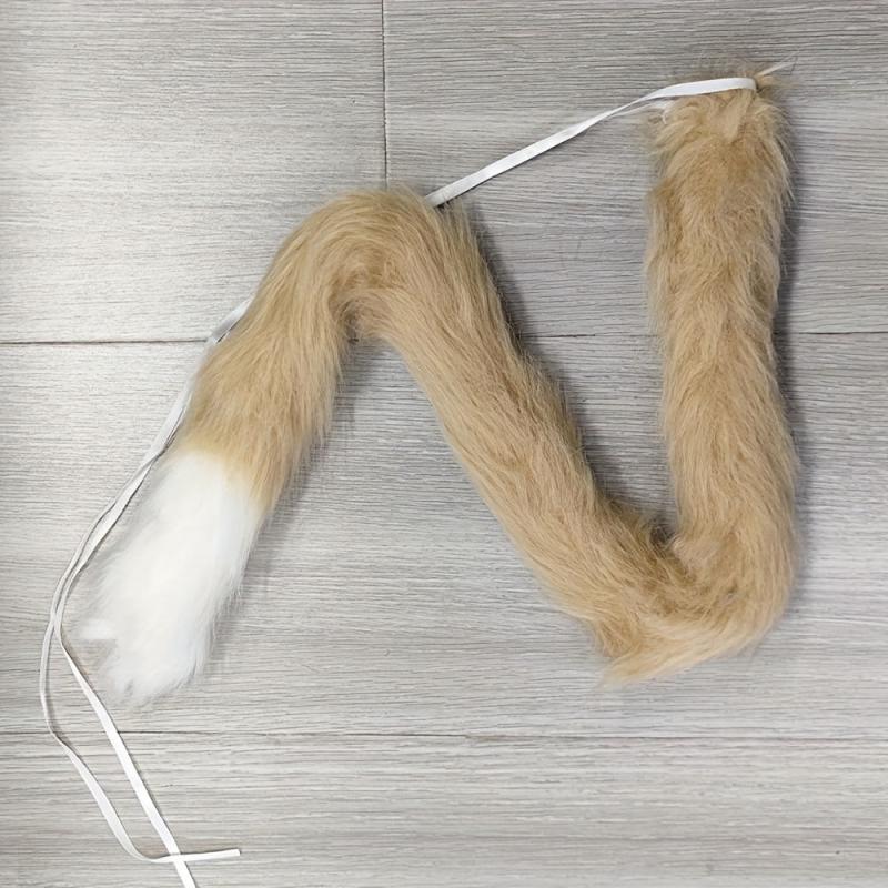Lolita Style Plush Cat Tail Costume Accessories for Role Play