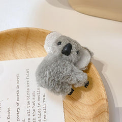 Koala Hairpin Plush Hair Clip Hair Accessories