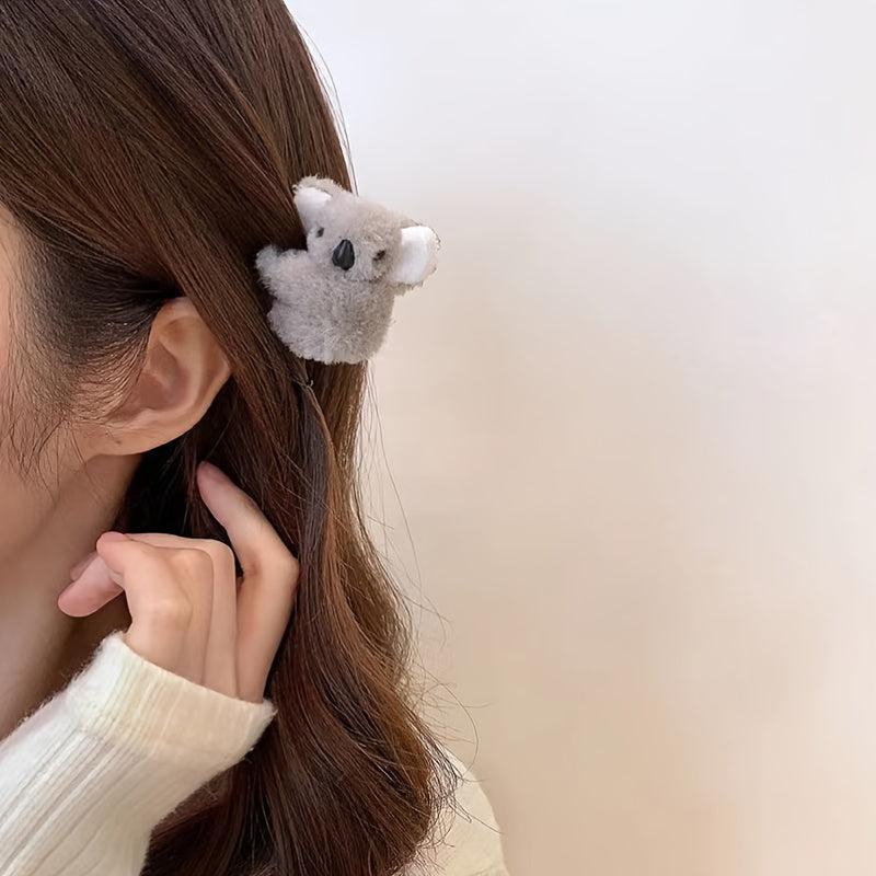 Koala Hairpin Plush Hair Clip Hair Accessories