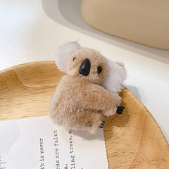 Koala Hairpin Plush Hair Clip Hair Accessories