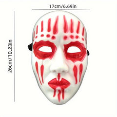 Men's Halloween Mask - Scary Zombie Costume Accessory