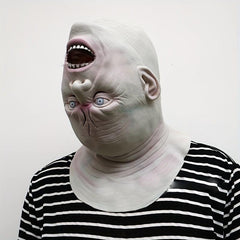 Halloween Horror Alien Upside Down Head Mask for Men