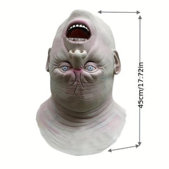Halloween Horror Alien Upside Down Head Mask for Men