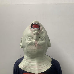 Halloween Horror Alien Upside Down Head Mask for Men