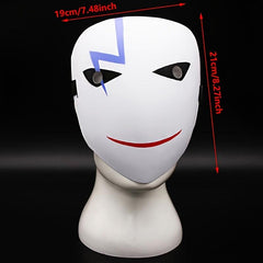 Men's Anime Mask Plastic Cosplay Halloween Props Gift