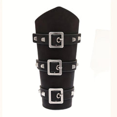 1pc Men's Viking Arm Leather Wristband Punk Medieval Arm Guards