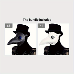 Steampunk Plague Doctor Mask - Halloween Cosplay Prop