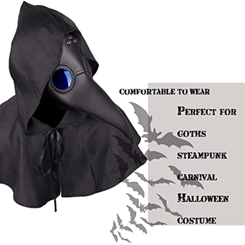 Steampunk Plague Doctor Mask - Halloween Cosplay Prop