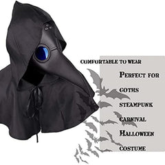 Steampunk Plague Doctor Mask - Halloween Cosplay Prop