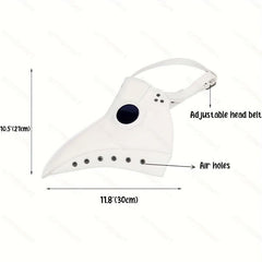 Steampunk Plague Doctor Mask - Halloween Cosplay Prop