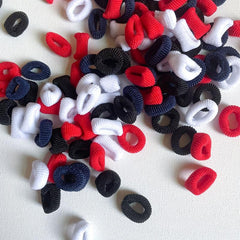 100pcs Seamless Hair Ropes Small Size Decorative Hair Ornament