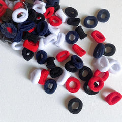100pcs Seamless Hair Ropes Small Size Decorative Hair Ornament
