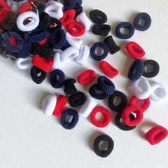 100pcs Seamless Hair Ropes Small Size Decorative Hair Ornament