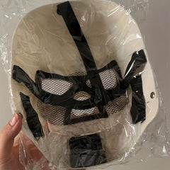 Men's Halloween Skull Mask Movable Full Face Mask Scary Ghost Costume Mask