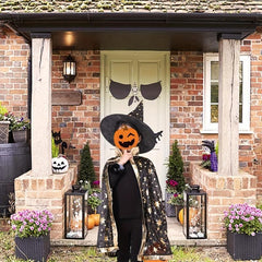 Halloween Witch Cloak and Hat Magician's Cloak Carnival Costume Props