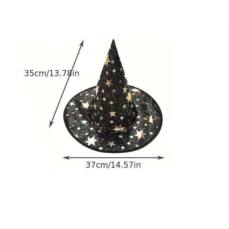 Halloween Witch Cloak and Hat Magician's Cloak Carnival Costume Props