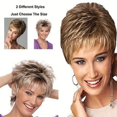 Short Wig Heat Resistant Synthetic Fiber Pretty Wig Hair Extension
