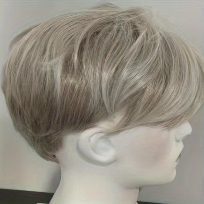 Short Wig Heat Resistant Synthetic Fiber Pretty Wig Hair Extension