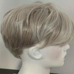 Short Wig Heat Resistant Synthetic Fiber Pretty Wig Hair Extension
