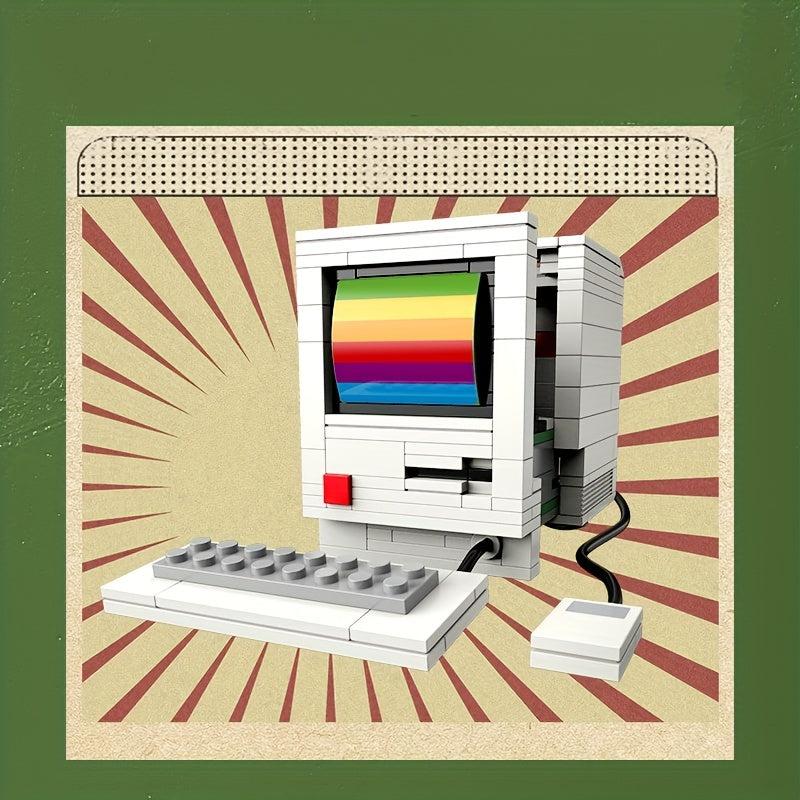 Mechanical Typewriter TV Furnishing Articles Building Blocks